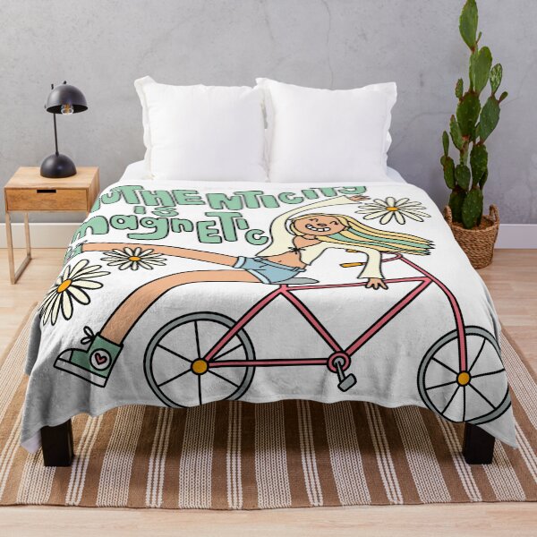 Item preview, La autenticidad es magnética Biking Girl designed and sold by GraceMakes03.
