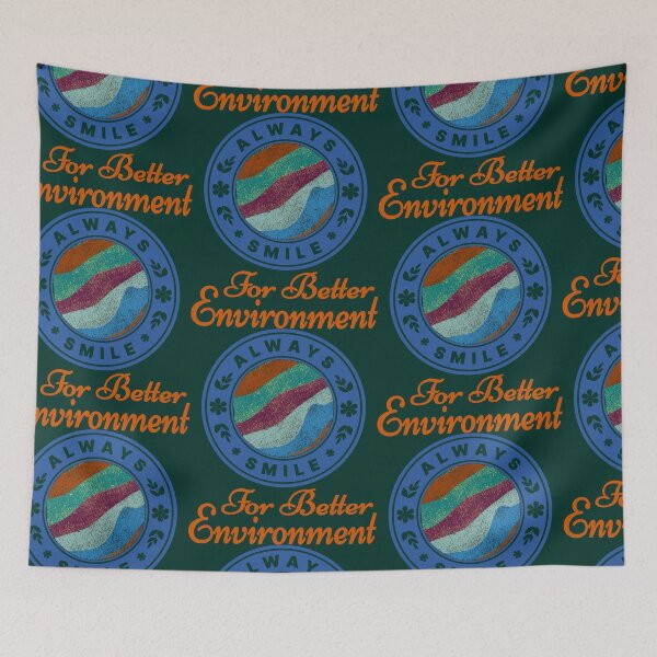 Item preview, Always smile For Better Environment! designed and sold by DNC1134.