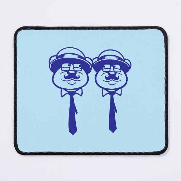 Item preview, 2 Bear Sir Gentleman Mr. Glasses Hat Tie Friends Cool Team designed and sold by shirt-o-mat.