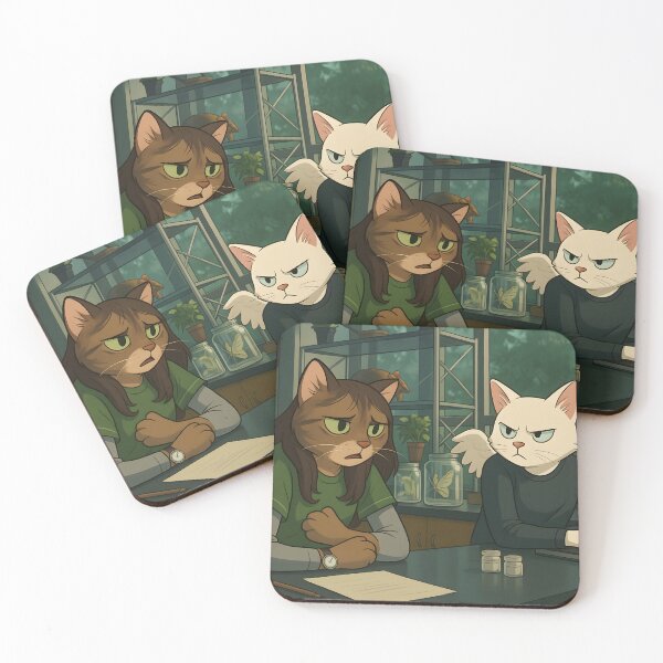 Item preview, Twilight Biology Class Meeting Cats designed and sold by DA0x-Designers.
