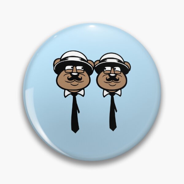 Item preview, 2 Bear Sir Gentleman Mr. Glasses Hat Tie Friends Cool Team designed and sold by shirt-o-mat.