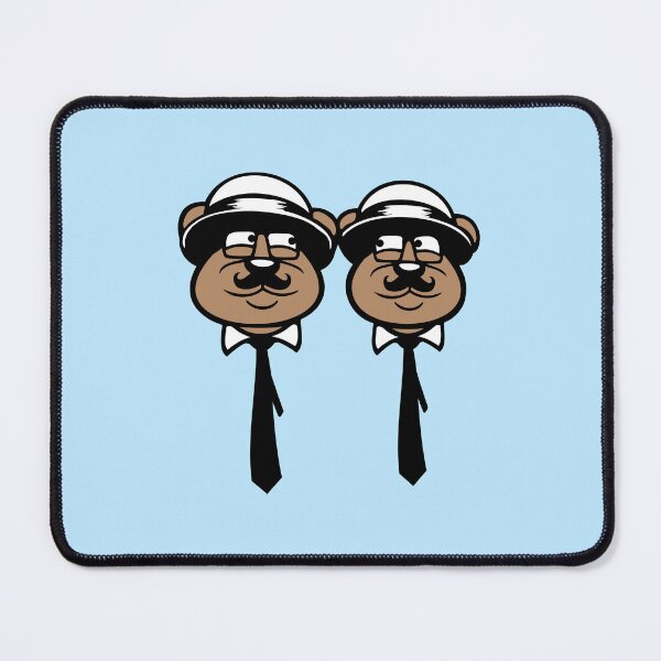 Item preview, 2 Bear Sir Gentleman Mr. Glasses Hat Tie Friends Cool Team designed and sold by shirt-o-mat.