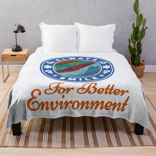 Item preview, Always smile For Better Environment! designed and sold by DNC1134.
