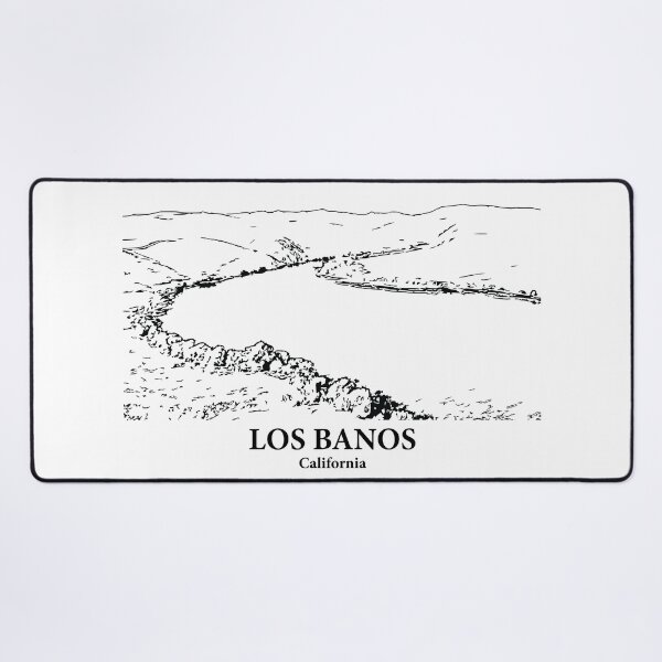 Item preview, Los Banos - California designed and sold by Lakeric Cityscapes.
