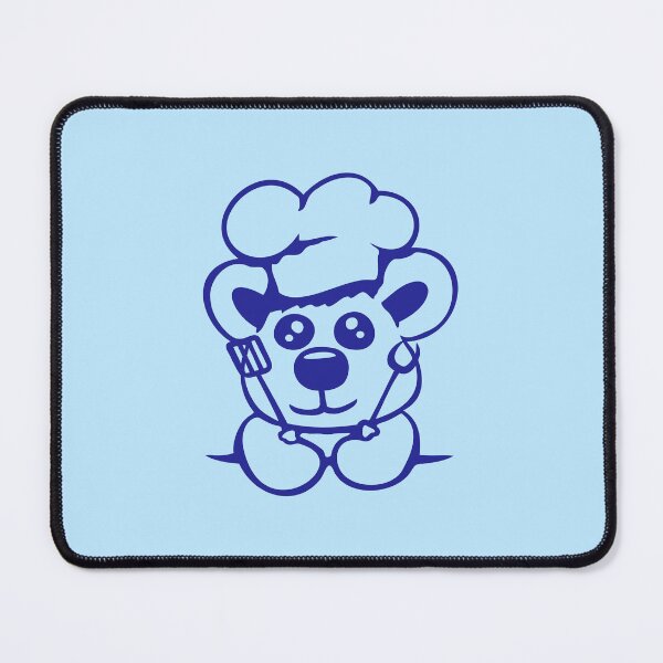 Item preview, Bear BBQ Sausage Barbecue Chef's Hat Cook Hunger designed and sold by shirt-o-mat.