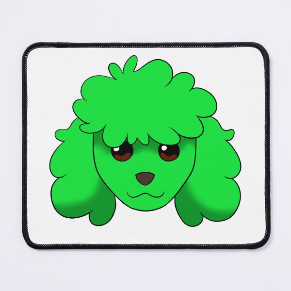 Item preview, Green Poodle designed and sold by OliRoseArt.