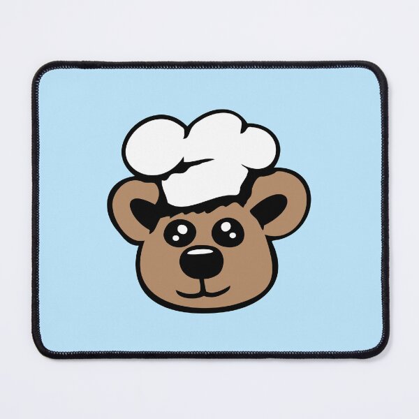 Item preview, Bear BBQ Sausage Barbecue Chef's Hat Cook Hunger designed and sold by shirt-o-mat.