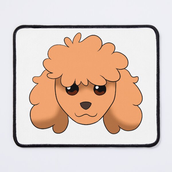 Item preview, Pastel Orange Poodle designed and sold by OliRoseArt.