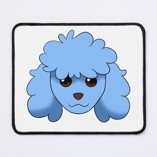 Item preview, Pastel Blue Poodle designed and sold by OliRoseArt.