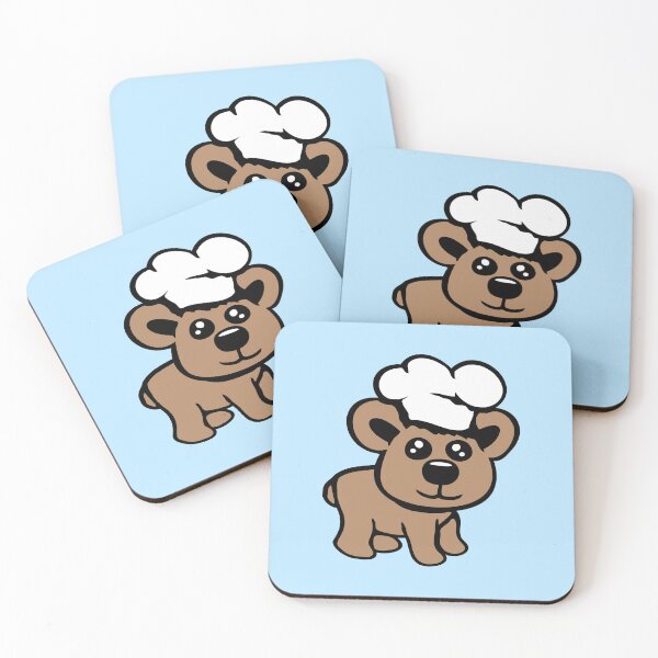 Item preview, Bear BBQ Sausage Barbecue Chef's Hat Cook Hunger designed and sold by shirt-o-mat.