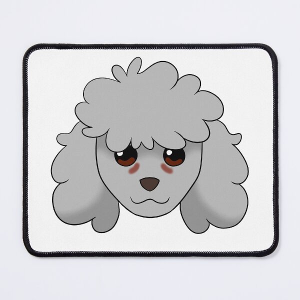 Item preview, Light Grey Poodle Tear Stains designed and sold by OliRoseArt.