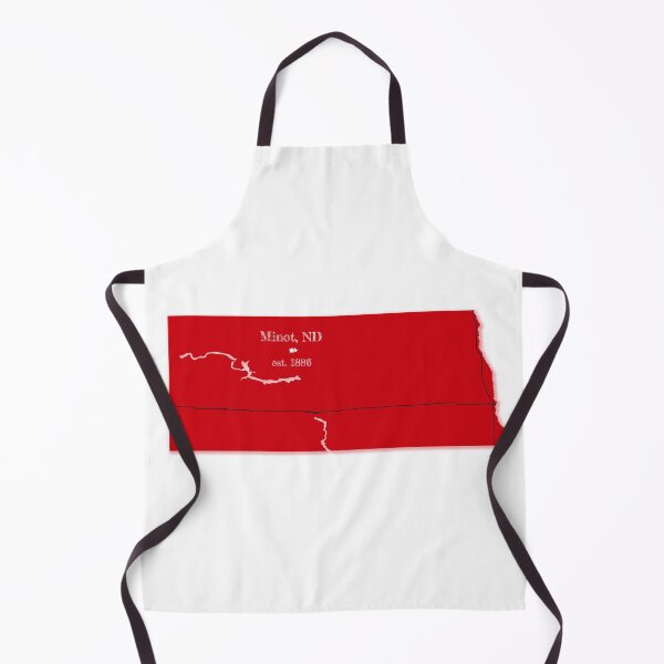 Item preview, Minot, ND [Red] designed and sold by PhilbonianDezin.