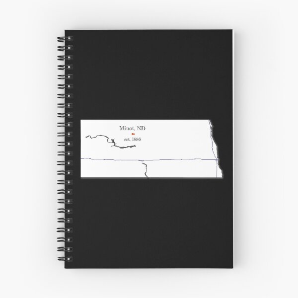 Item preview, Minot, ND [White] designed and sold by PhilbonianDezin.
