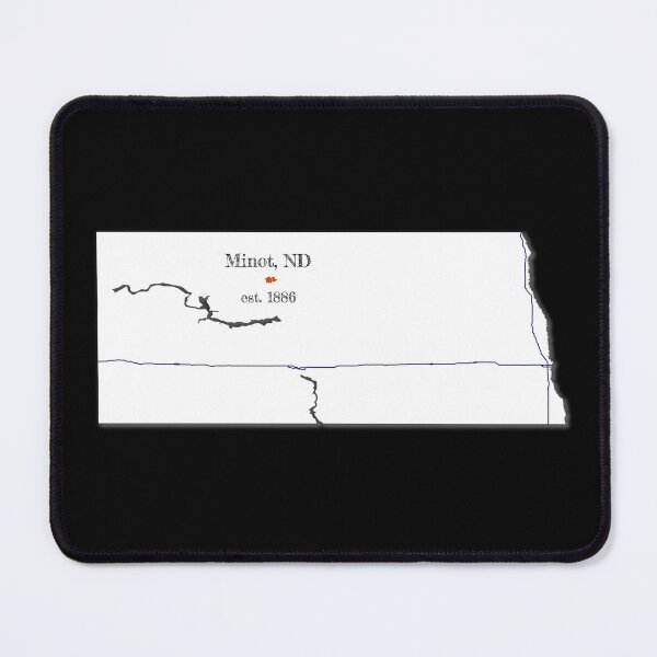 Item preview, Minot, ND [White] designed and sold by PhilbonianDezin.