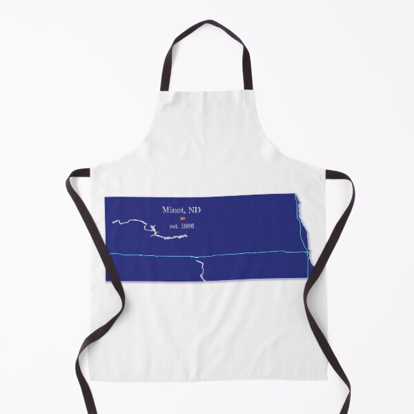 Item preview, Minot, ND [Blue] designed and sold by PhilbonianDezin.