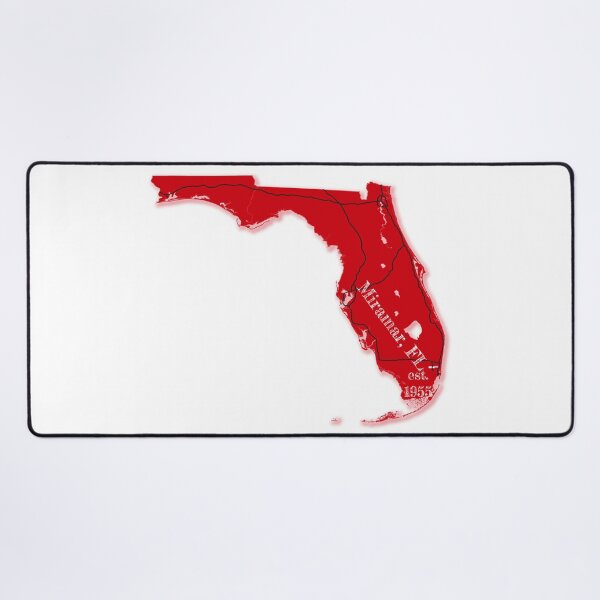 Item preview, Miramar, FL [Red] designed and sold by PhilbonianDezin.
