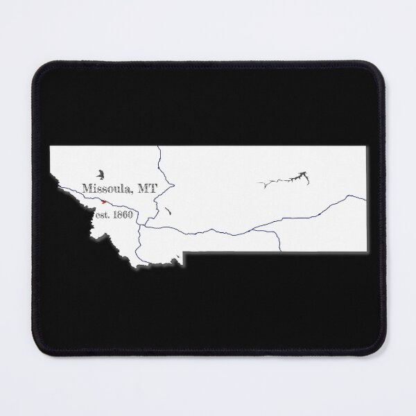 Item preview, Missoula, MT [White] designed and sold by PhilbonianDezin.