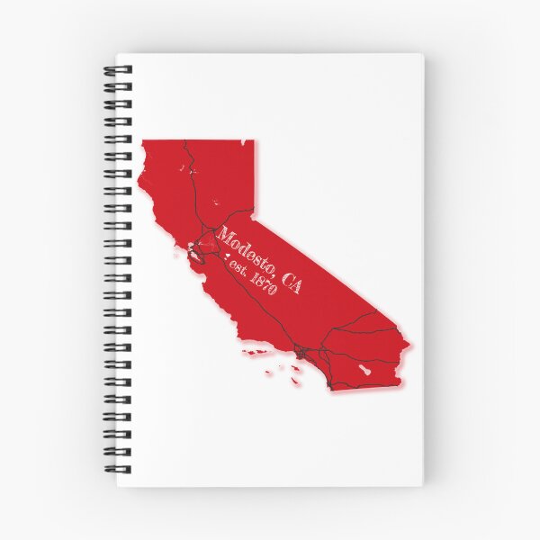 Item preview, Modesto, CA [Rojo] designed and sold by PhilbonianDezin.