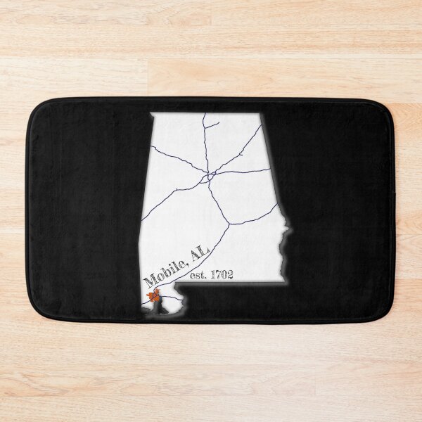 Item preview, Mobile, AL [White] designed and sold by PhilbonianDezin.