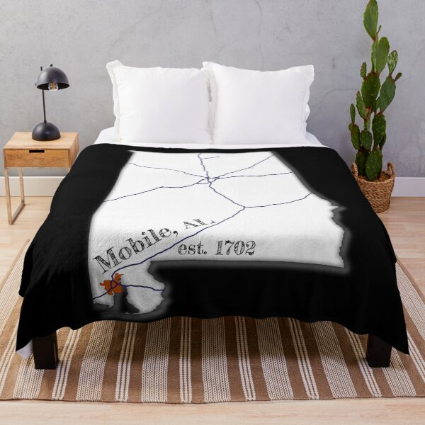 Item preview, Mobile, AL [White] designed and sold by PhilbonianDezin.