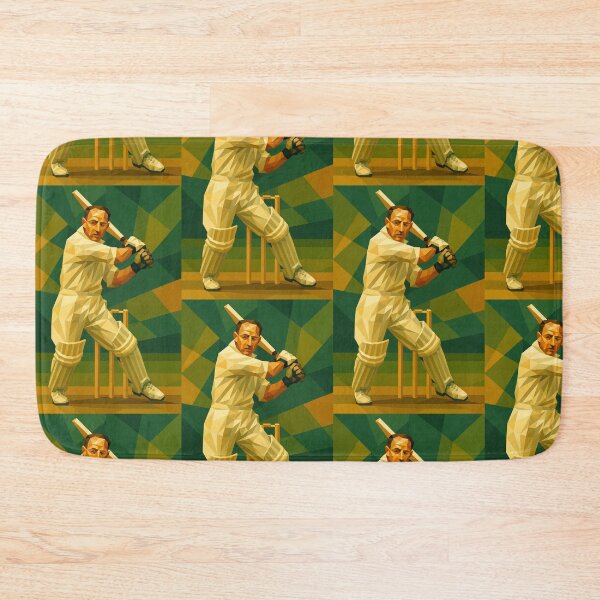 Item preview, Don Bradman Australian Cricket Legend Vector Art designed and sold by kakarikihill.