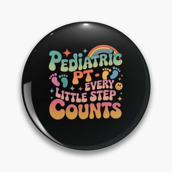 Item preview, Pediatric PT Doctor Every Little Step Counts Therapist Quote designed and sold by MagicSD Designs.