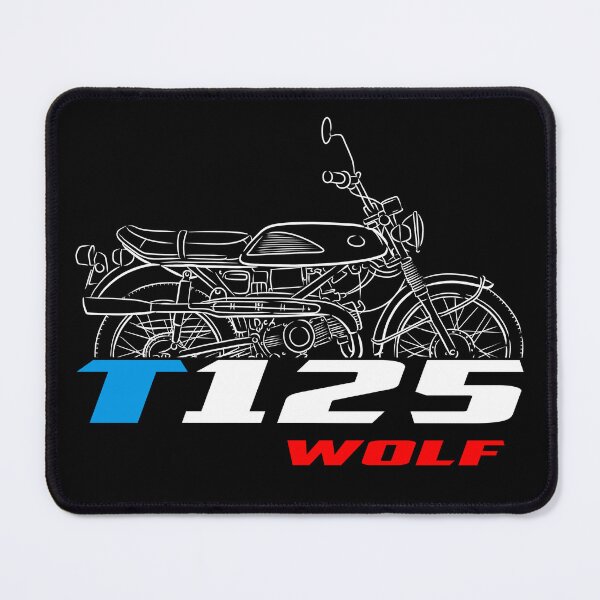 Item preview, Suzuki T125 Wolf 1967-1971 for bikers, Motorcycle designed and sold by ThrottleArts.