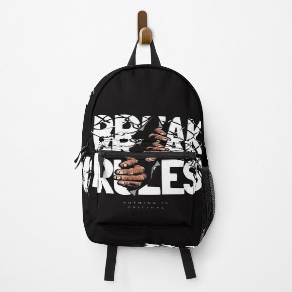 Item preview, Break Rules Fist Typography Street Art designed and sold by BadeAbba.