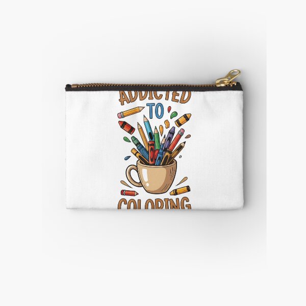 Item preview, National Coloring Book Day: Addicted to Coloring designed and sold by zoughlal.