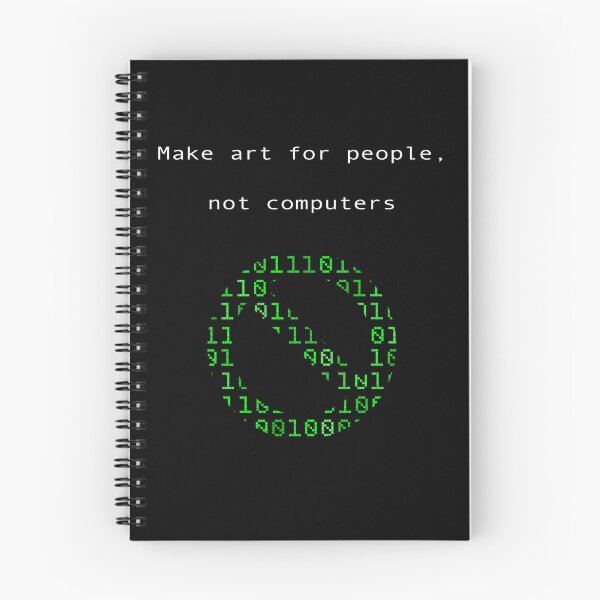 Item preview, Make Art for People, Not Computers designed and sold by jakobvladimir.