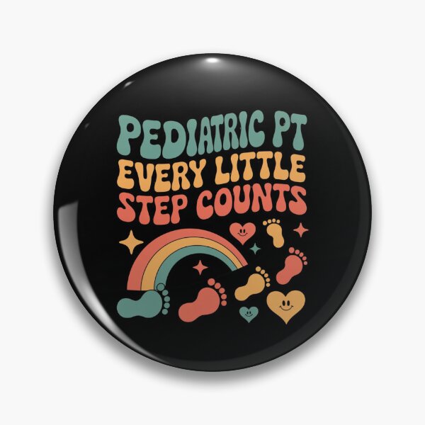 Item preview, Pediatric PT Doctor Every Little Step Counts Therapist Quote designed and sold by MagicSD Designs.
