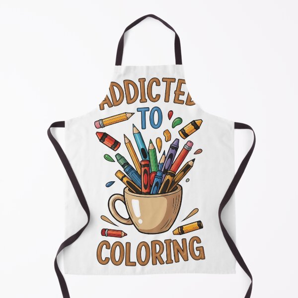 Item preview, National Coloring Book Day: Addicted to Coloring designed and sold by zoughlal.