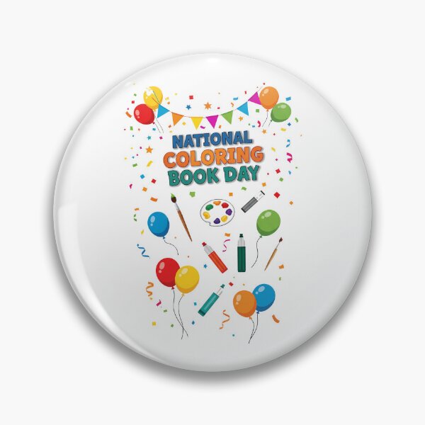 Item preview, Coloring Book Day: Coloring Book Day Celebration designed and sold by zoughlal.
