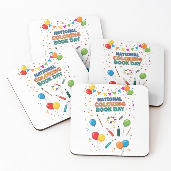 Item preview, Coloring Book Day: Coloring Book Day Celebration designed and sold by zoughlal.