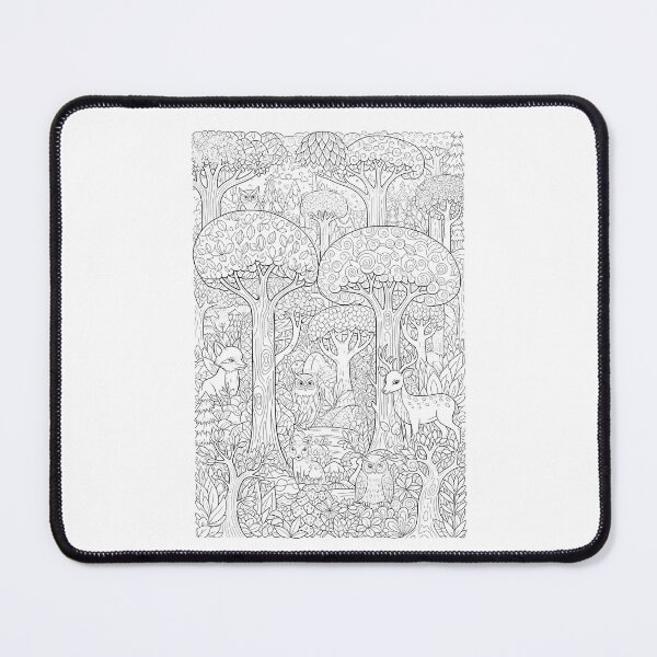 Item preview, Coloring Book Day: Forest of Creativity designed and sold by zoughlal.