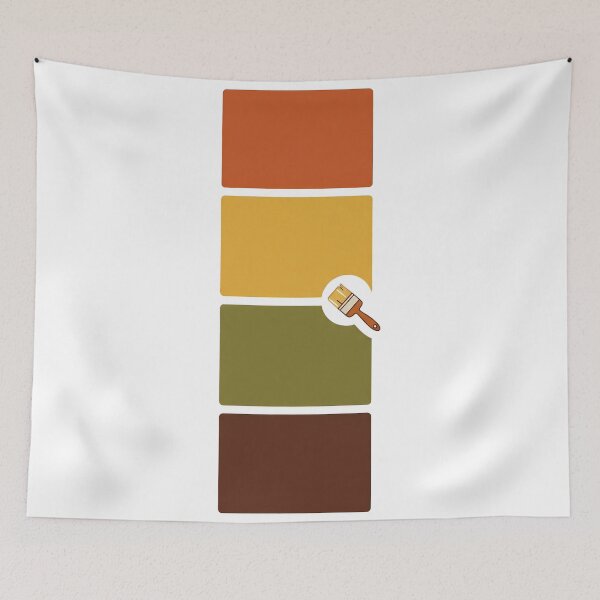Item preview, National Coloring Book Day: Retro Color Palette designed and sold by zoughlal.