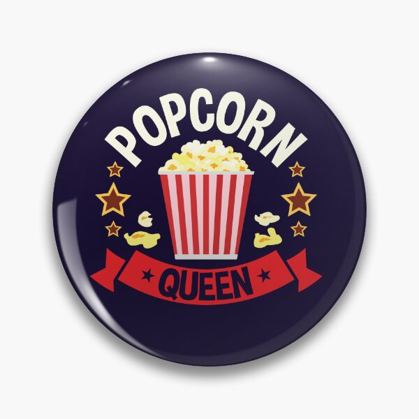 Item preview, Popcorn Queen Movie Snack Lover  designed and sold by jaygo.