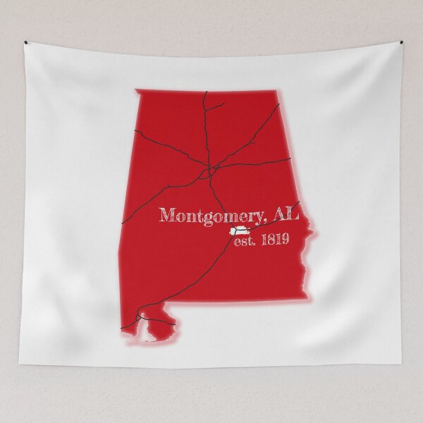 Item preview, Montgomery, AL [Red] designed and sold by PhilbonianDezin.