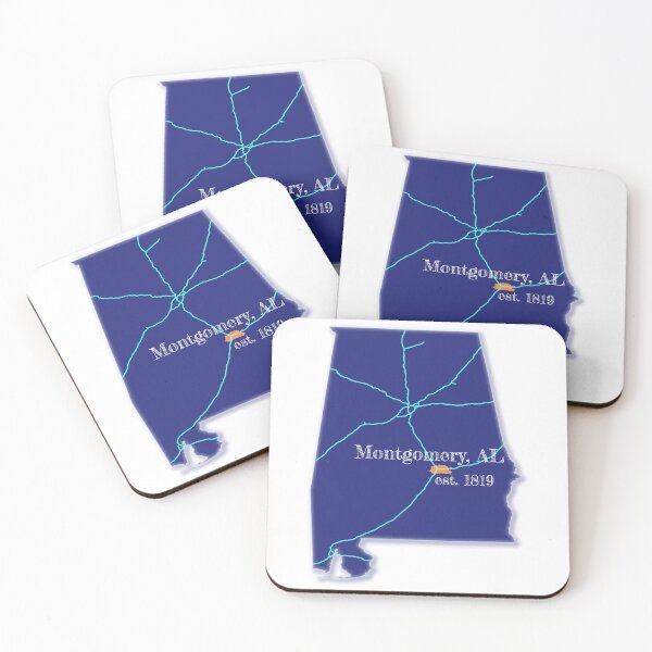 Item preview, Montgomery, AL [Blue] designed and sold by PhilbonianDezin.
