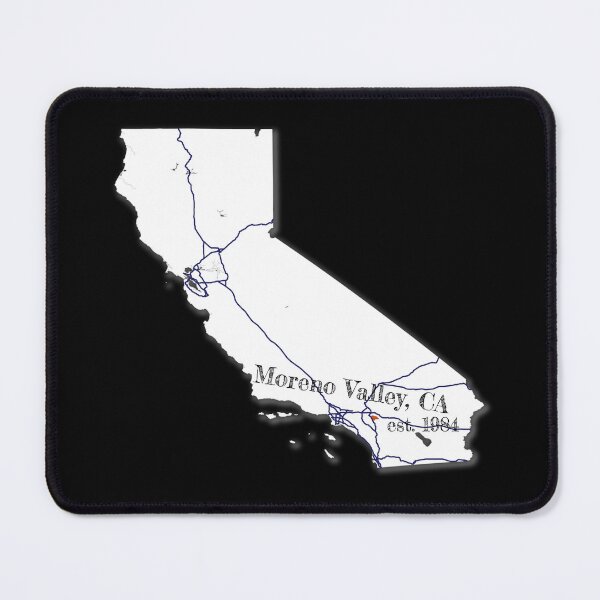 Item preview, Moreno Valley, CA [White] designed and sold by PhilbonianDezin.