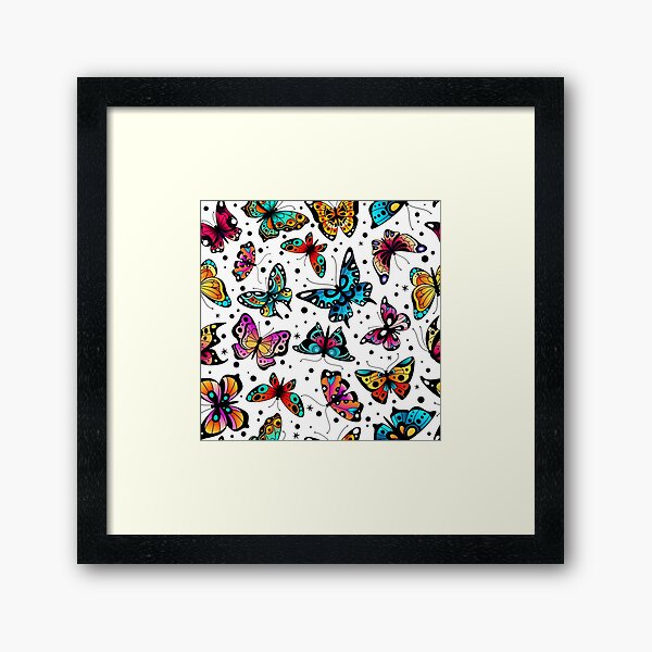 Vista previa del artículo con la obra «mariposas coloridas», diseñado y vendido por pksart1.