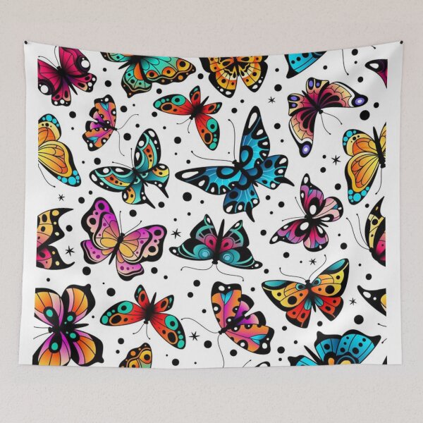 Item preview, colorful butterflys designed and sold by pksart1.