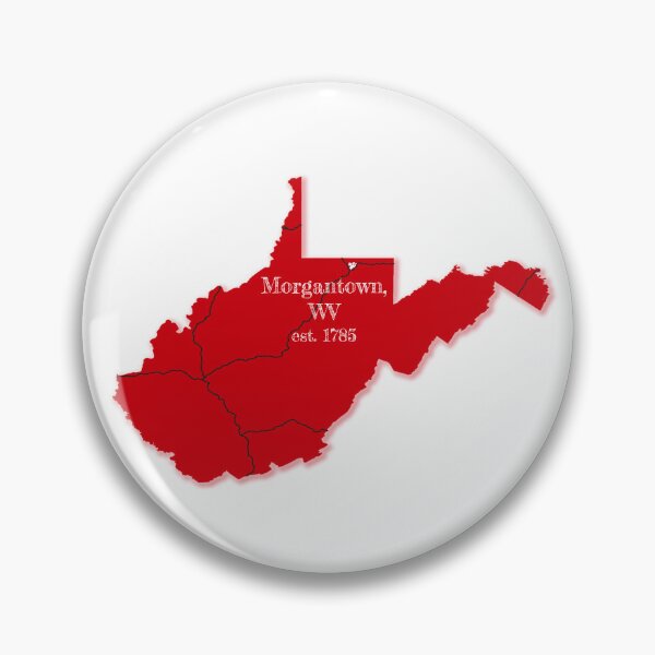 Item preview, Morgantown, WV [Red] designed and sold by PhilbonianDezin.