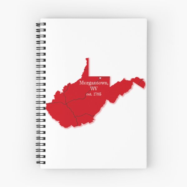 Item preview, Morgantown, WV [Red] designed and sold by PhilbonianDezin.