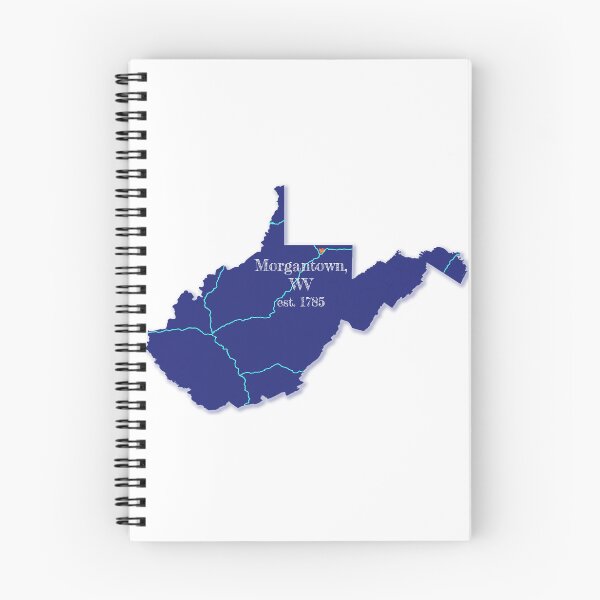 Item preview, Morgantown, WV [Blue] designed and sold by PhilbonianDezin.