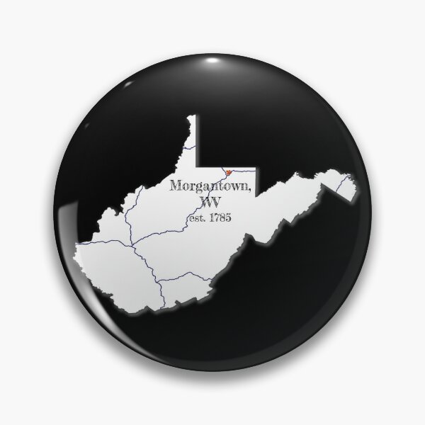 Item preview, Morgantown, WV [White] designed and sold by PhilbonianDezin.