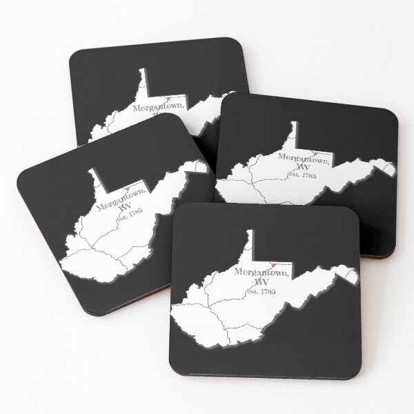 Item preview, Morgantown, WV [White] designed and sold by PhilbonianDezin.