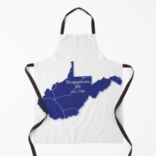Item preview, Morgantown, WV [Blue] designed and sold by PhilbonianDezin.