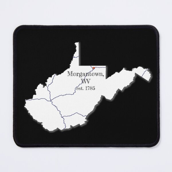 Item preview, Morgantown, WV [White] designed and sold by PhilbonianDezin.