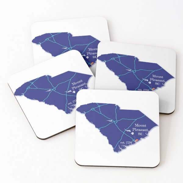 Item preview, Mount Pleasant, SC [Blue] designed and sold by PhilbonianDezin.